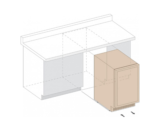 Винный шкаф Dunavox DAUF-45.125DOP.TO — (на 45 бутылок), фотография № 2