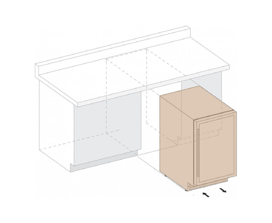Винный шкаф Dunavox DAUF-46.138MB — (на 46 бутылок), фотография № 7