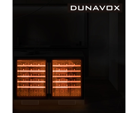 Винный шкаф Dunavox DAUF-46.138SS — (на 46 бутылок), фотография № 3