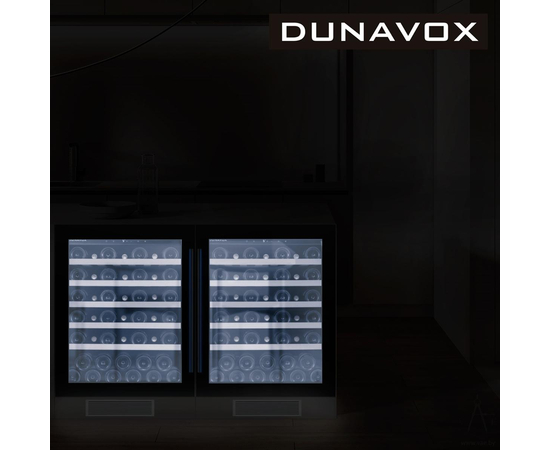 Винный шкаф Dunavox DAUF-46.138SS — (на 46 бутылок), фотография № 4