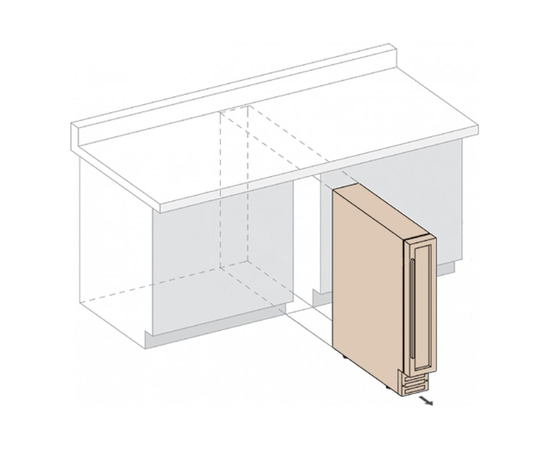 Винный шкаф Dunavox DAUF-9.22MB — (на 9 бутылок), фотография № 5