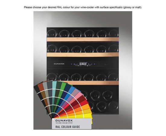 Винный шкаф Dunavox DAVG-32.80DC.TO — (на 32 бутылки), фотография № 