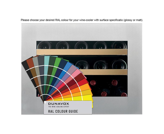 Винный шкаф Dunavox DVH-19.50C.TO — (на 19 бутылок), фотография № 