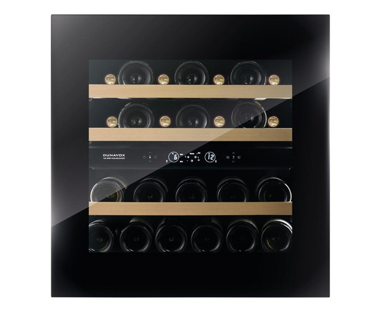 Винный шкаф Dunavox DVH-25.65DB.TO — (на 25 бутылок), фотография № 