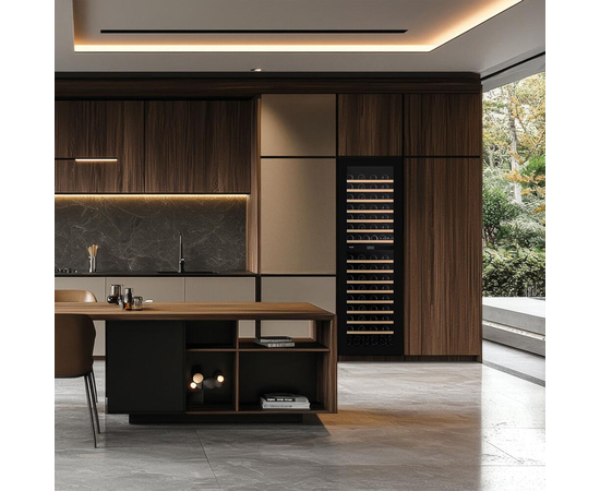 Винный шкаф Dunavox DVN-109.291DB.TO — (на 109 бутылок), фотография № 3