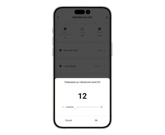 Винный шкаф Dunavox DVN-109.291DB.TO — (на 109 бутылок), фотография № 4