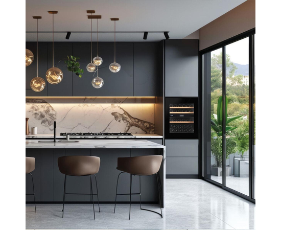 Винный шкаф Dunavox DVN-32.85DB.TO — (на 32 бутылки), фотография № 3