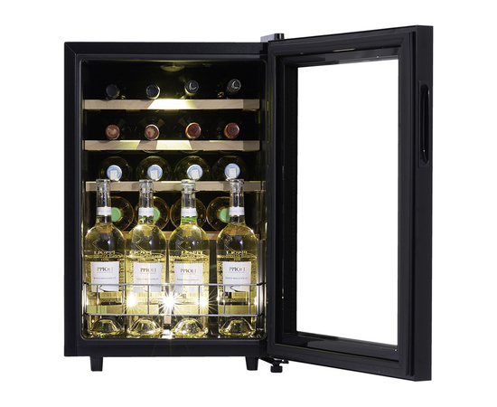 Винный шкаф Dunavox DXFH-20.62 — (на 20 бутылок), Вместимость: 20 бутылок, фотография № 3