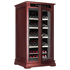 Винный шкаф из дерева Meyvel MV66-WM1-C — (на 66 бутылок), Вместимость: 66 бутылок, Цвет фасада: Махагон, фотография № 4