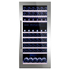 Винный шкаф Dunavox DAB-89.215DSS — (на 89 бутылок), Цвет фасада: Серебристый, фотография № 