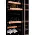 Винный шкаф Dunavox DAUF-17.58DSS — (на 17 бутылок), Вместимость: 17 бутылок, Цвет фасада: Серебристый, фотография № 2