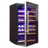 Винный шкаф Cold Vine C66-KBF2 — (на 66 бутылок), Цвет фасада: Чёрный, фотография № 3