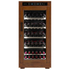 Винный шкаф из дерева Meyvel MV66-WN1-M — (на 66 бутылок), Вместимость: 66 бутылок, Цвет фасада: Орех, фотография № 
