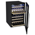 Винный шкаф Meyvel MV42-KBB2 — (на 42 бутылки), Цвет фасада: Чёрный, фотография № 6