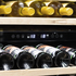 Винный шкаф Meyvel MV46PRO-KBT2 — (на 46 бутылок), Цвет фасада: Чёрный, фотография № 7