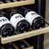 Винный шкаф CASO WineComfort 24 black — (на 24 бутылки), Вместимость: 24 бутылки, Цвет фасада: Чёрный, фотография № 2