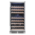 Винный шкаф Temptech WP120DCS — (на 94 бутылки), Цвет фасада: Серебристый, фотография № 