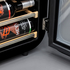 Винный шкаф Meyvel MV22-KBF1 — (на 22 бутылки), Цвет фасада: Чёрный, фотография № 10