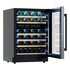 Винный шкаф Meyvel MV46PRO-KBT2 — (на 46 бутылок), Цвет фасада: Чёрный, фотография № 6