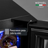 Винный шкаф Meyvel MV46PRO-KST2 — (на 46 бутылок), Цвет фасада: Серебристый, фотография № 29
